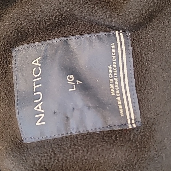Nautica Navy Blue Hooded Jacket - Picture 2 of 6